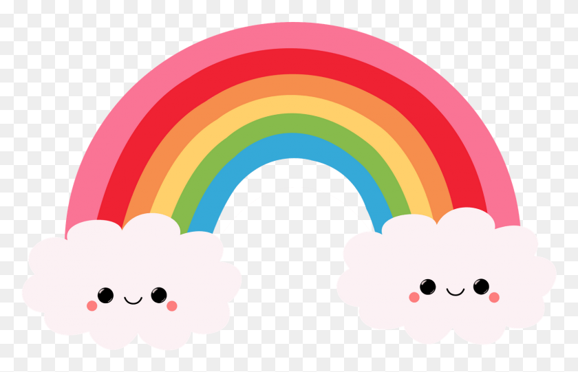 1537x948 Tumblr Cute Kawaii Rainbow, Графика, Природа Hd Png Скачать