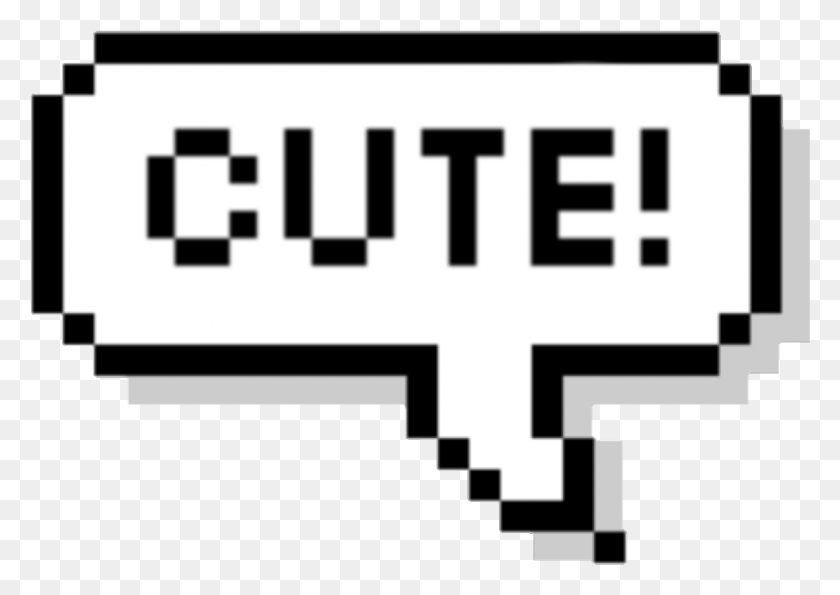 928x637 Tumblr Cute Text Picsart Fonts Words Transparent Pixel Chat Bubble, First Aid, Logo, Symbol HD PNG Download