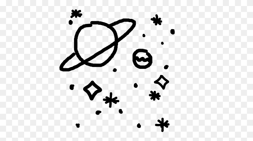 448x411 Tumblr Estrellas Planetas Галактика Галаксия Звездная Планета, Серый, Мир Варкрафта Png Скачать
