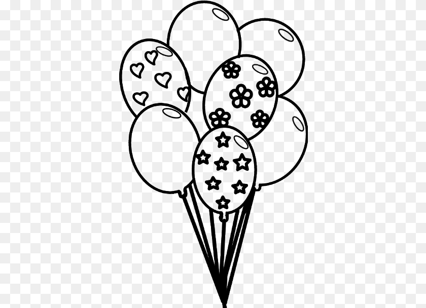 Tumblr Globos Blackandwhite Globos, Gray Clipart PNG