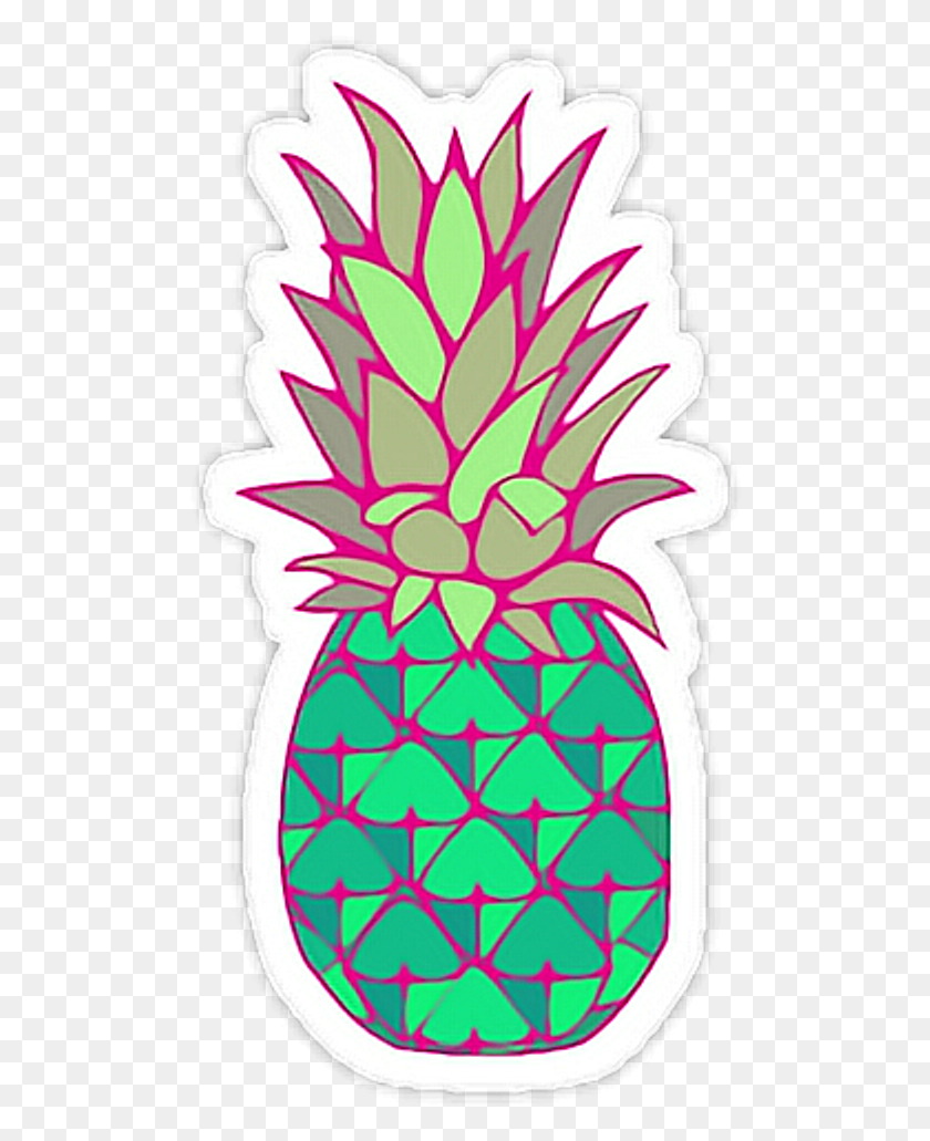 501x971 Tumblr Pineapple Transparent Background Pineapple Plant, Fruit, Food, Egg HD PNG Download