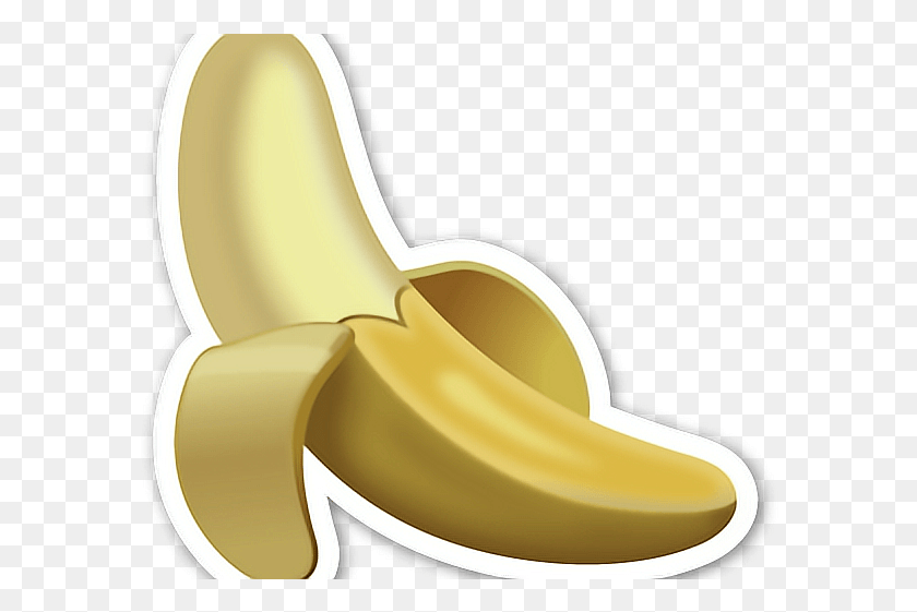 591x501 Tumblr Transparent And Emoji Image On We Heart It Food Emojis Transparent Background, Plant, Banana, Fruit HD PNG Download