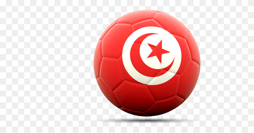 497x381 Tunisia Flag Soccer Ball, Ball, Soccer, Football HD PNG Download