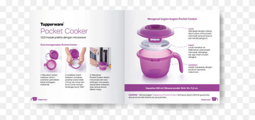 649x336 Tupperware Pocket Cooker By Creative Clutters Lid, Advertisement, Poster, Flyer HD PNG Download