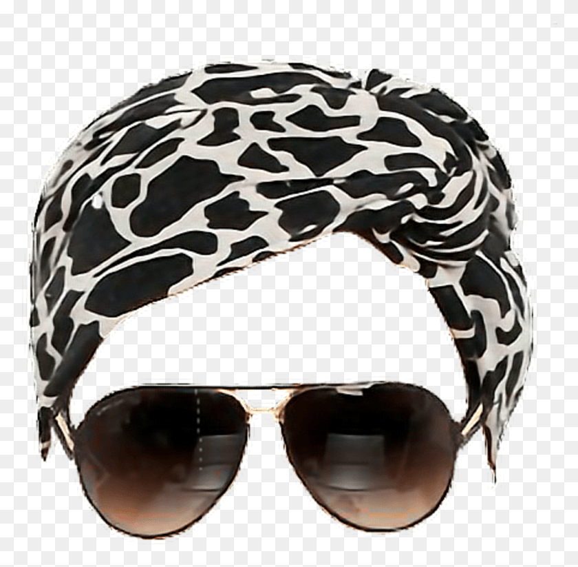 996x975 Turban Hairs Glasses Fashion Style Stickers Turban Picsart Stickers, Clothing, Apparel, Sunglasses HD PNG Download