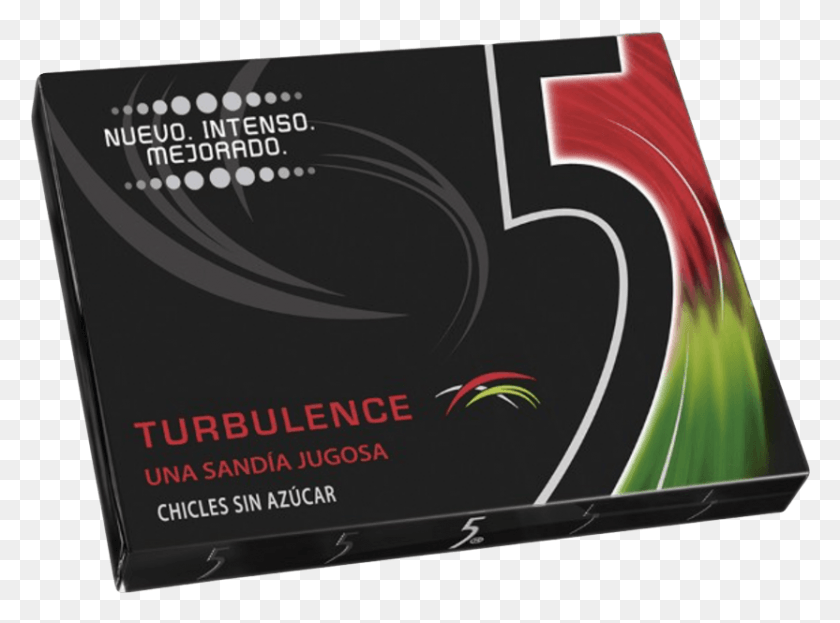 832x601 Turbulence Sugar Free Gum Watermelon Flavor 29 G Graphic Design, Text, Paper, Business Card HD PNG Download