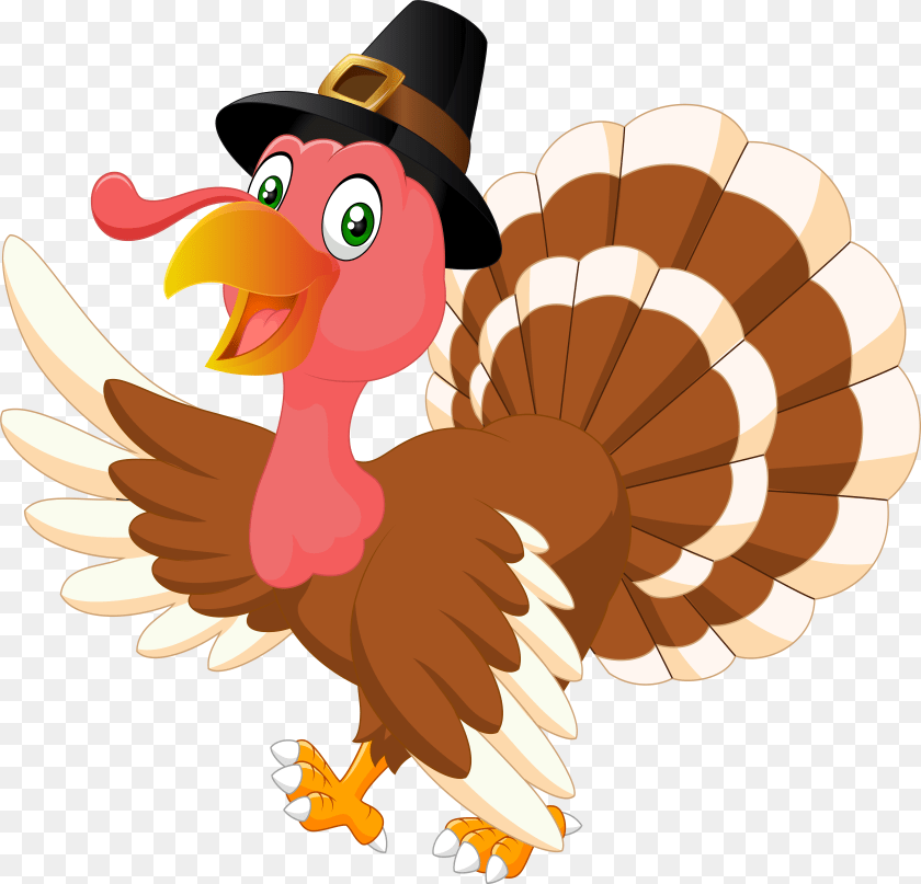 7857x7548 Turkey Cartoon Royalty Thanksgiving Turkey Background, Dynamite, Weapon, Animal, Bird PNG