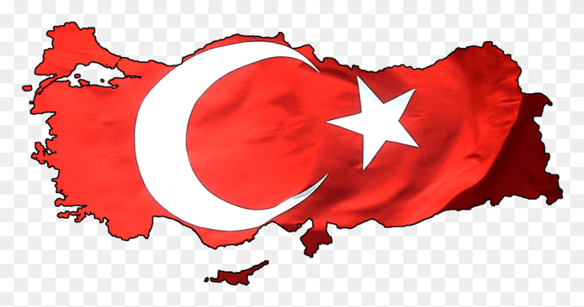 882x433 Turkey Flag, Symbol, Star Symbol, American Flag HD PNG Download