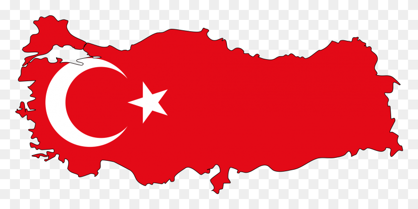 2038x941 Turkey Flag Map Icon Soviet Union Flag On Country, Symbol, Star Symbol HD PNG Download