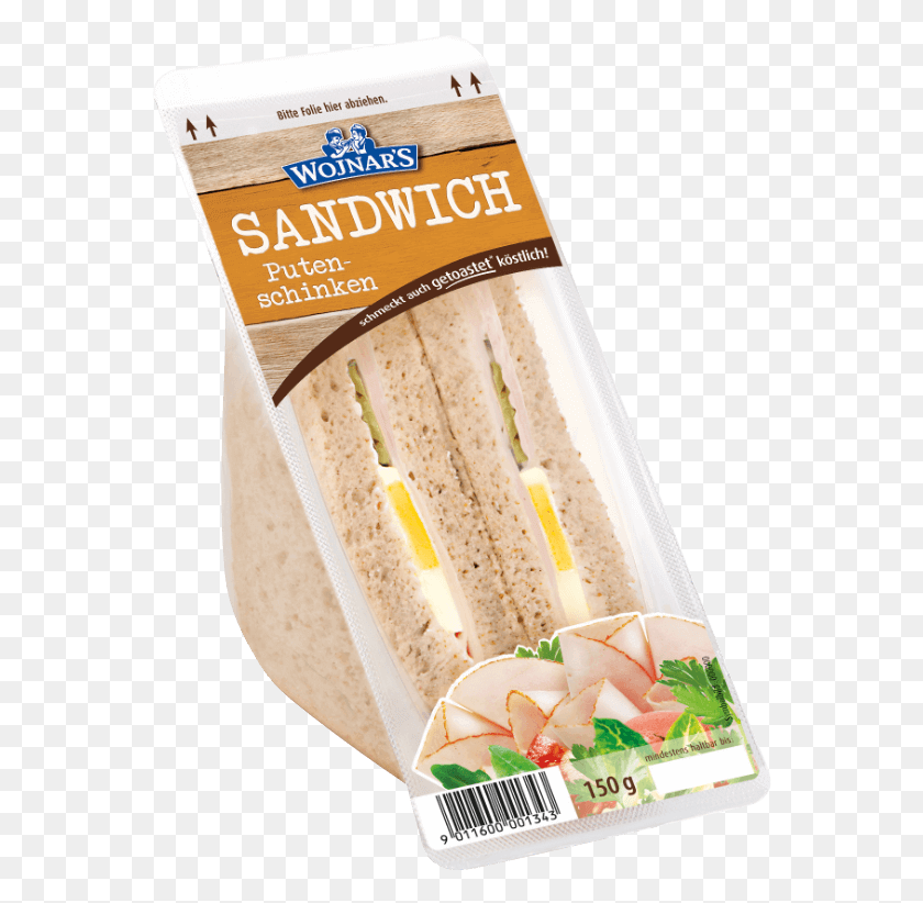564x762 Turkey Ham Sandwich 150g Convenience Food, Bread, Cracker, Ice Pop HD PNG Download
