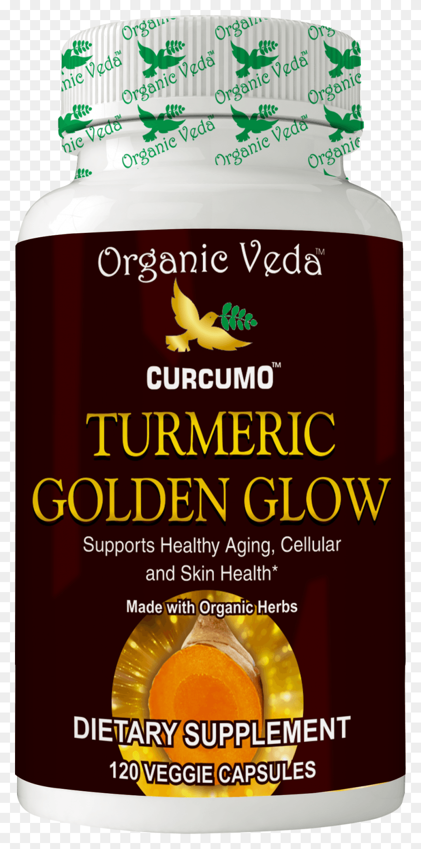 963x2015 Turmeric Golden Glow Veggie Capsules Dietary Supplement Gujarati Cuisine, Poster, Advertisement, Flyer HD PNG Download