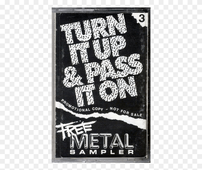 412x646 Descargar Png Turn It Up Amp Pass It On Promo Tape Vol3, Publicidad, Texto, Pizarra Hd Png