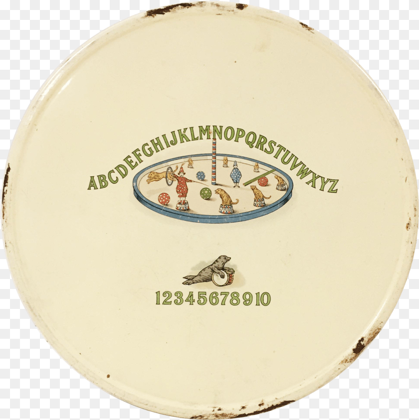 1930x1936 Turn Of Century Grammar School Enamel Wall Hanging Or Ouija Board Serveware, Plate, Head, Person, Face Sticker PNG