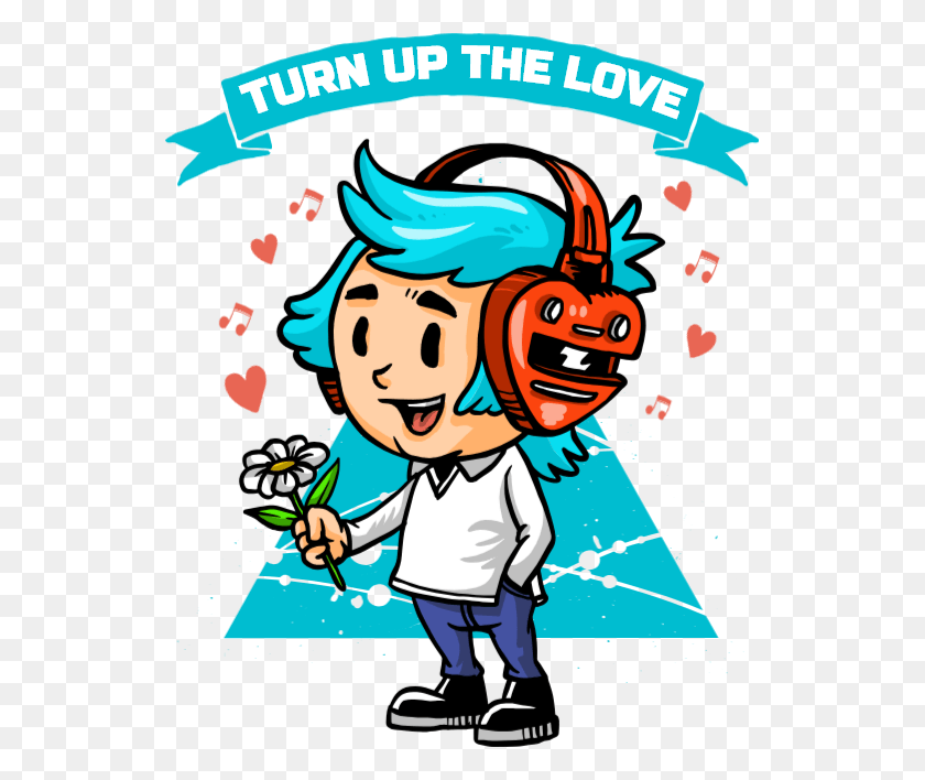 539x648 Turn Up The Love, Poster, Advertisement, Flyer HD PNG Download