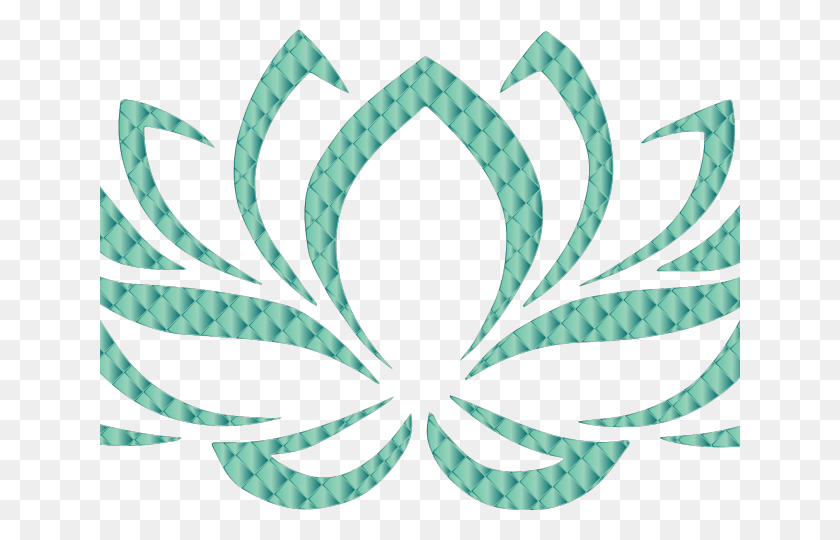 640x480 Бирюзовый Клипарт Цветок Лотоса Цветок Лотоса Индуистские Символы, Символ, Эмблема, Флаг Hd Png Скачать