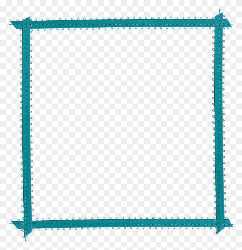 2422x2515 Turquoise Frame Picture, White Board, Rug, Mirror HD PNG Download