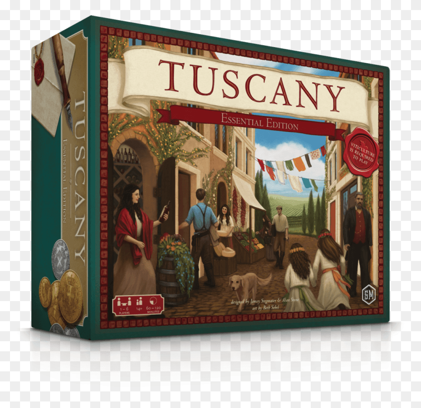 1024x989 Tuscany Expansion Stonemaier Games Boardgamegeek Tuscany Viticulture, Person, Human, Poster HD PNG Download