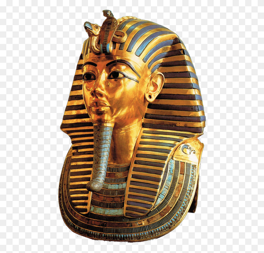 475x746 Máscara De Tutankamón, Tutankamón, Bronce, Marfil, Tesoro Hd Png