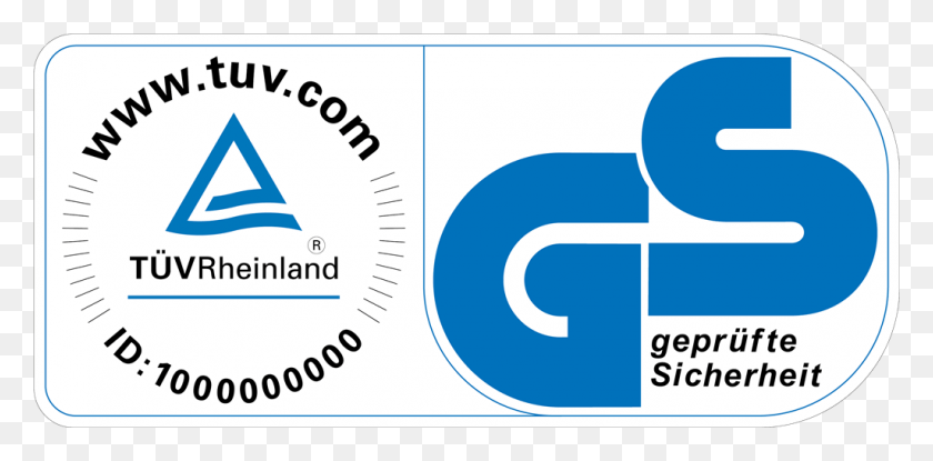 1024x467 Значок Tuv Gs Tuv Rheinland, Текст, Символ, Логотип Hd Png Скачать