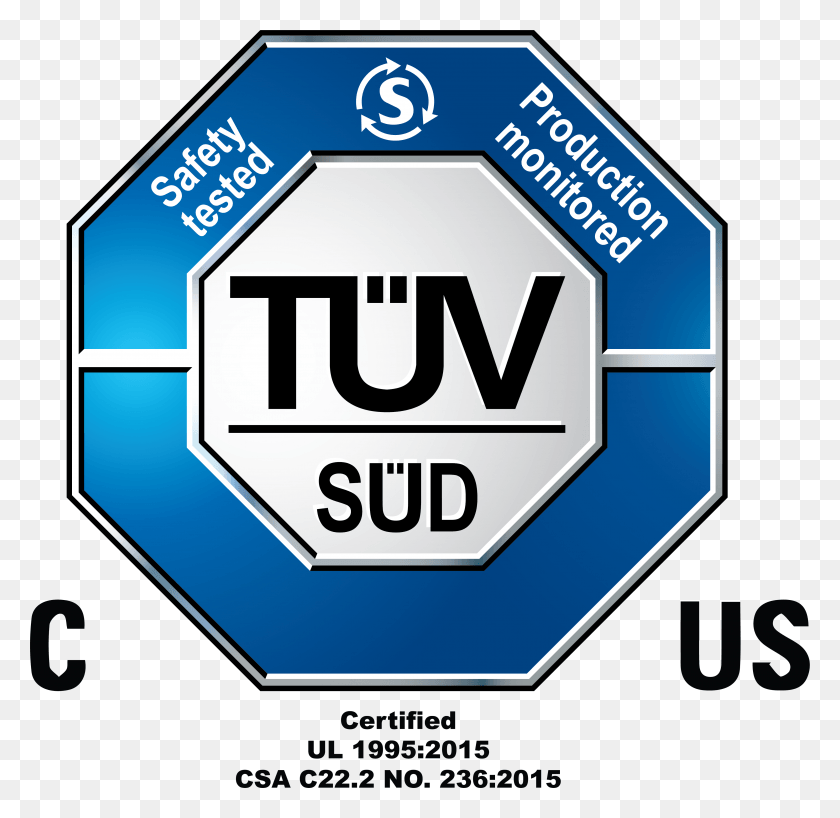 4049x3935 Логотип Tuv Ul 1995 Функциональная Безопасность Tuv Sud, Этикетка, Текст, Символ Hd Png Скачать