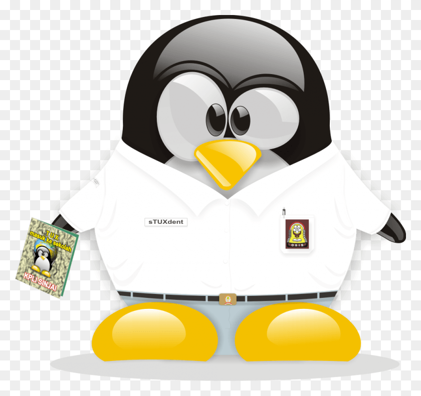990x929 Tux Clipart Tux, Bird, Animal, Penguin HD PNG Download
