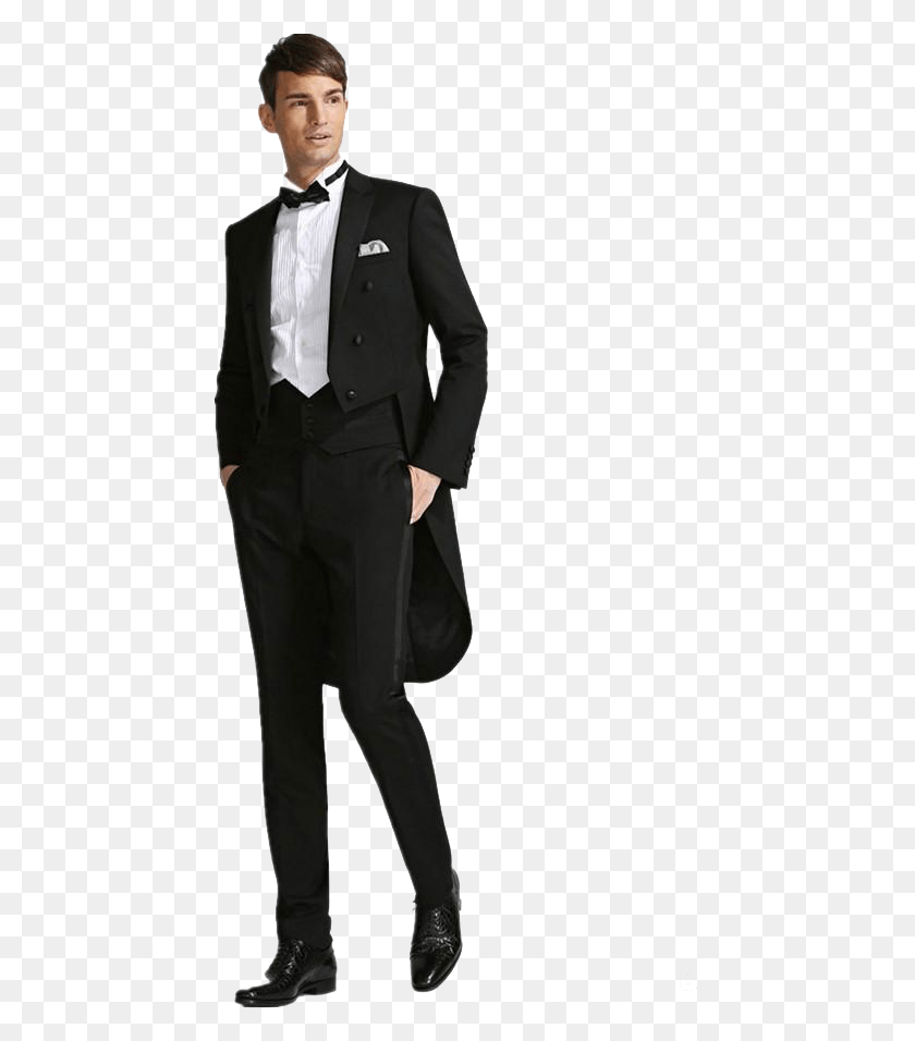 448x896 Tuxedo, Suit, Overcoat, Coat HD PNG Download