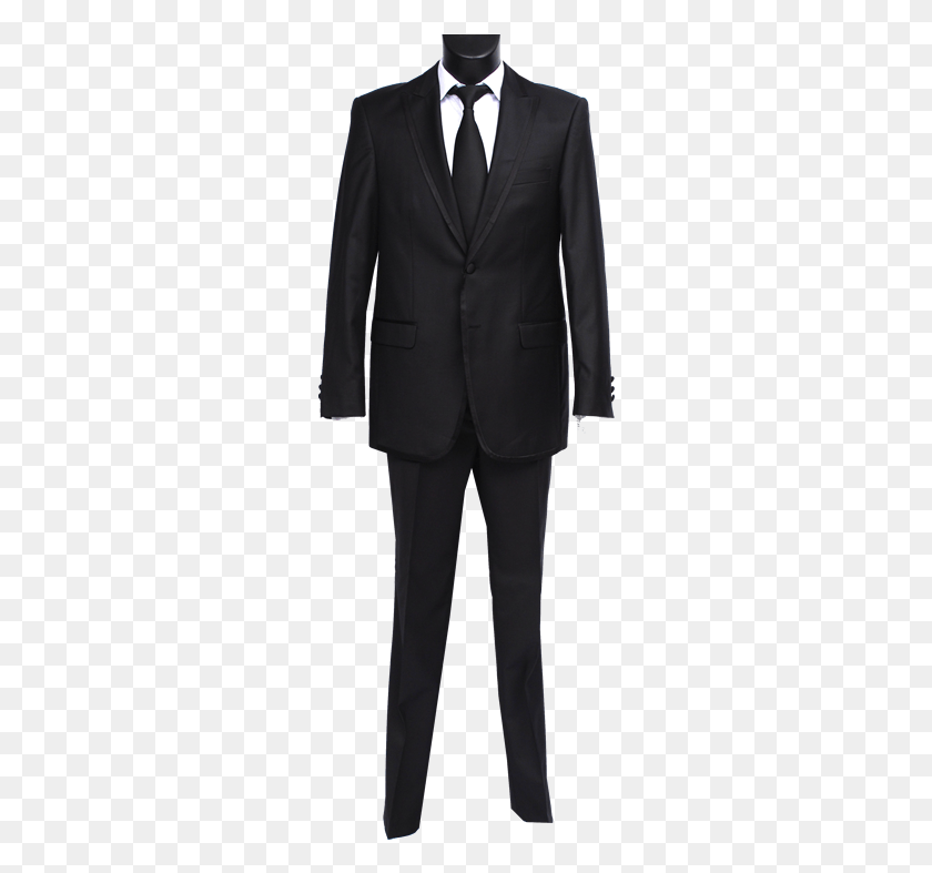 268x727 Tuxedo Suit Gessato Blu Scuro Uomo, Overcoat, Coat, Clothing HD PNG Download