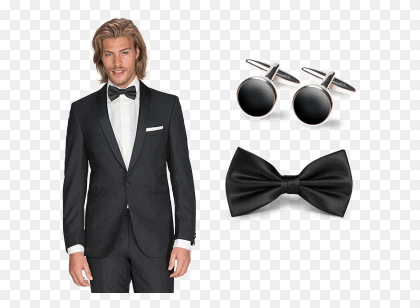 591x556 Tuxedo Suit Smoking Jacket Bow Tie Formal Wear Smoking Huren, Overcoat, Coat, Clothing HD PNG Download