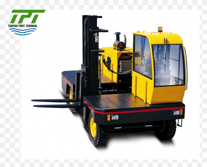 1347x1068 Tuxpan Port Terminal Tendr Un Almacn De 5000 M2 Side Loader Forklift, Truck, Vehicle, Transportation HD PNG Download