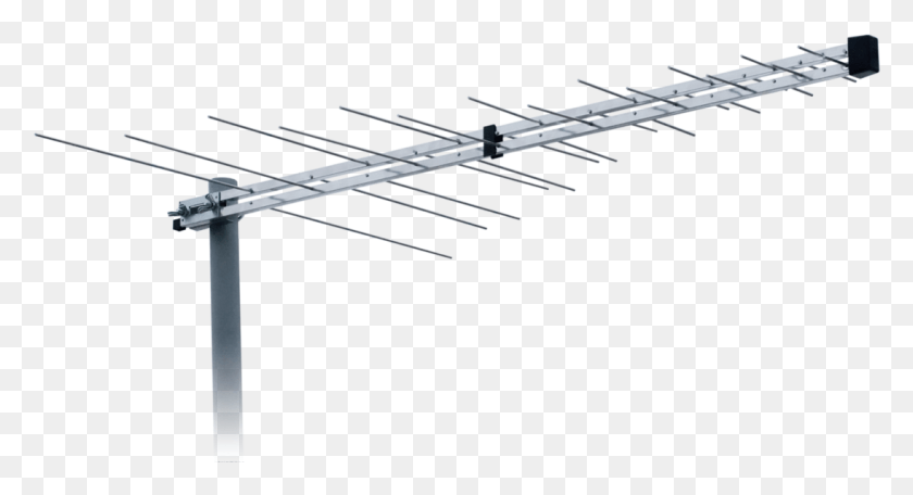 1095x557 Tv Antenna Antenas Vhf, Electrical Device, Construction Crane, Utility Pole HD PNG Download