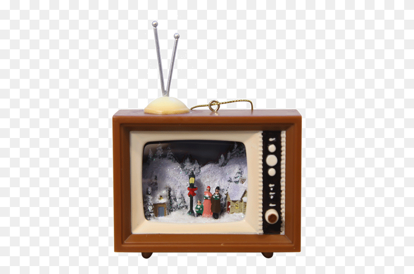 387x496 Телевизор Рождественский Орнамент, Монитор, Экран, Электроника Hd Png Скачать