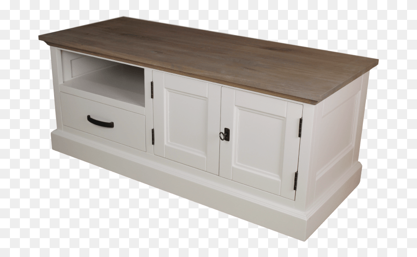 689x458 Tv Stand Provence Kraftmaid Harper Maple Dove White, Sideboard, Furniture, Cabinet HD PNG Download