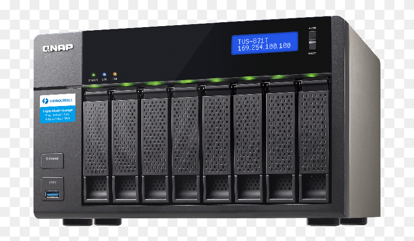 705x429 Tvs 871t 8 Bay Nas Chassis Micro Atx, Hardware, Electronics, Computer HD PNG Download