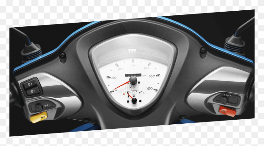 1372x714 Tvs Scooty Zest Speedometer Speedometer, Gauge, Wristwatch, Tachometer HD PNG Download