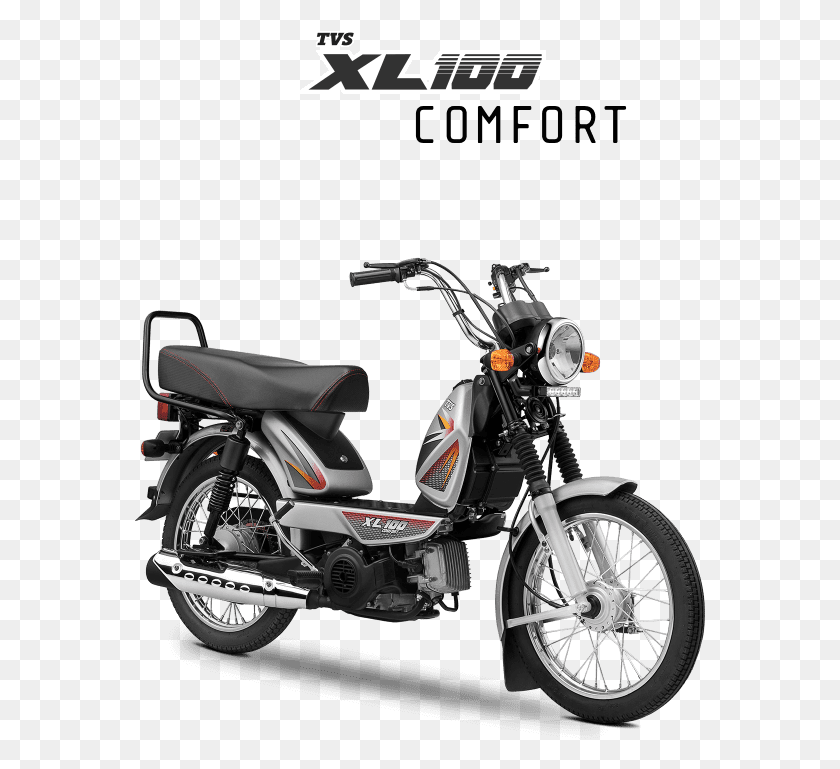 571x709 Tvs Xl 100 Comfort Tvs Xl 100 Self Start Price 2019, Motorcycle, Vehicle, Transportation HD PNG Download