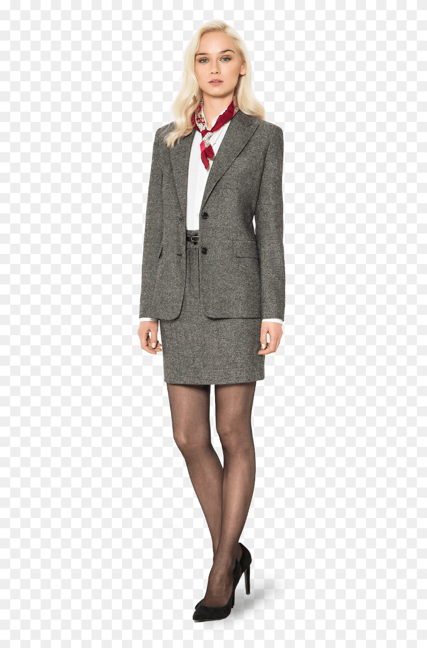 315x1216 Tweed Skirt Suit Formal Wear, Clothing, Apparel, Coat Descargar Hd Png