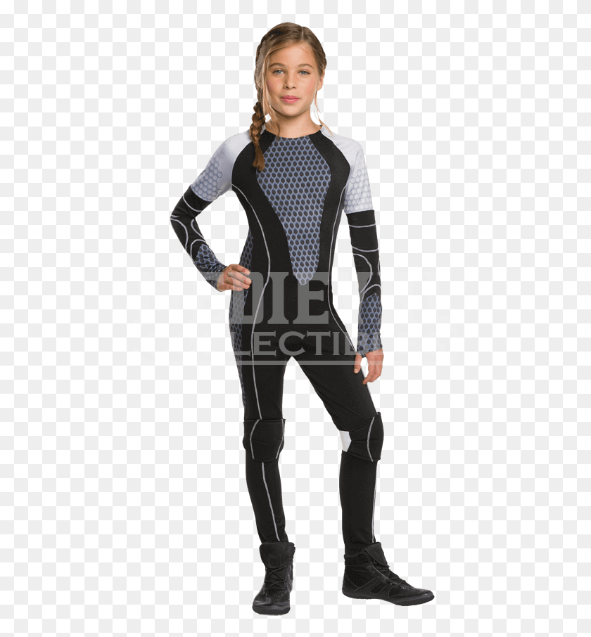 462x846 Tween Katniss Catching Fire Costume World Book Day Costumes For Girls, Clothing, Person, Sleeve HD PNG Download