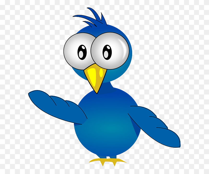 613x640 Tweety Blue, Bird, Animal, Dodo HD PNG Download