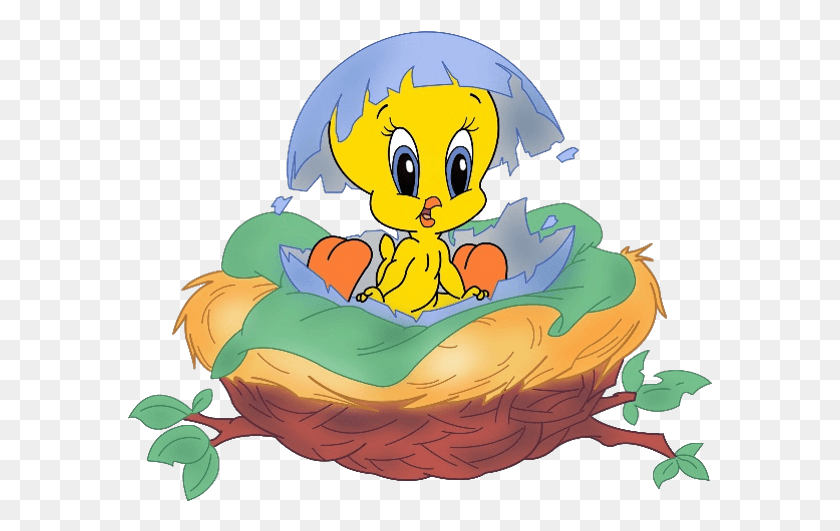 585x471 Tweety Pie Cartoon Clip Art Images Tweety Bird As A Baby, Graphics, Animal HD PNG Download