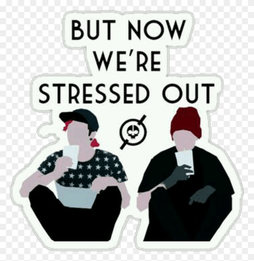 939x967 Twenty One Pilots Sticker By Jimmy Jordison Matter How Slow You Go, Person, Human, Clothing HD PNG Download