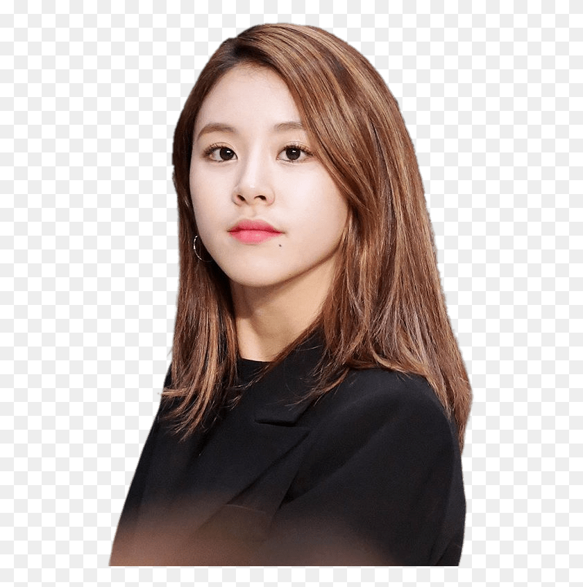 533x787 Twice Chaeyoung Medium Hair, Face, Person, Human HD PNG Download
