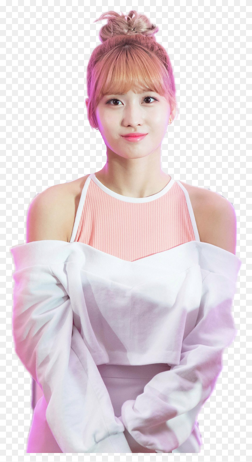 980x1861 Twice Kpop Sticker By J Hope Bts Twice Momo Momo, Clothing, Female, Person HD PNG Download