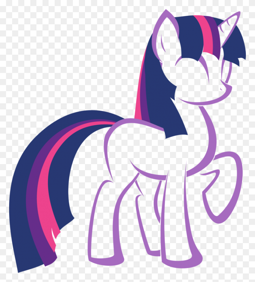 847x943 Twilight Sparkle By Mane, Graphics, Purple HD PNG Download