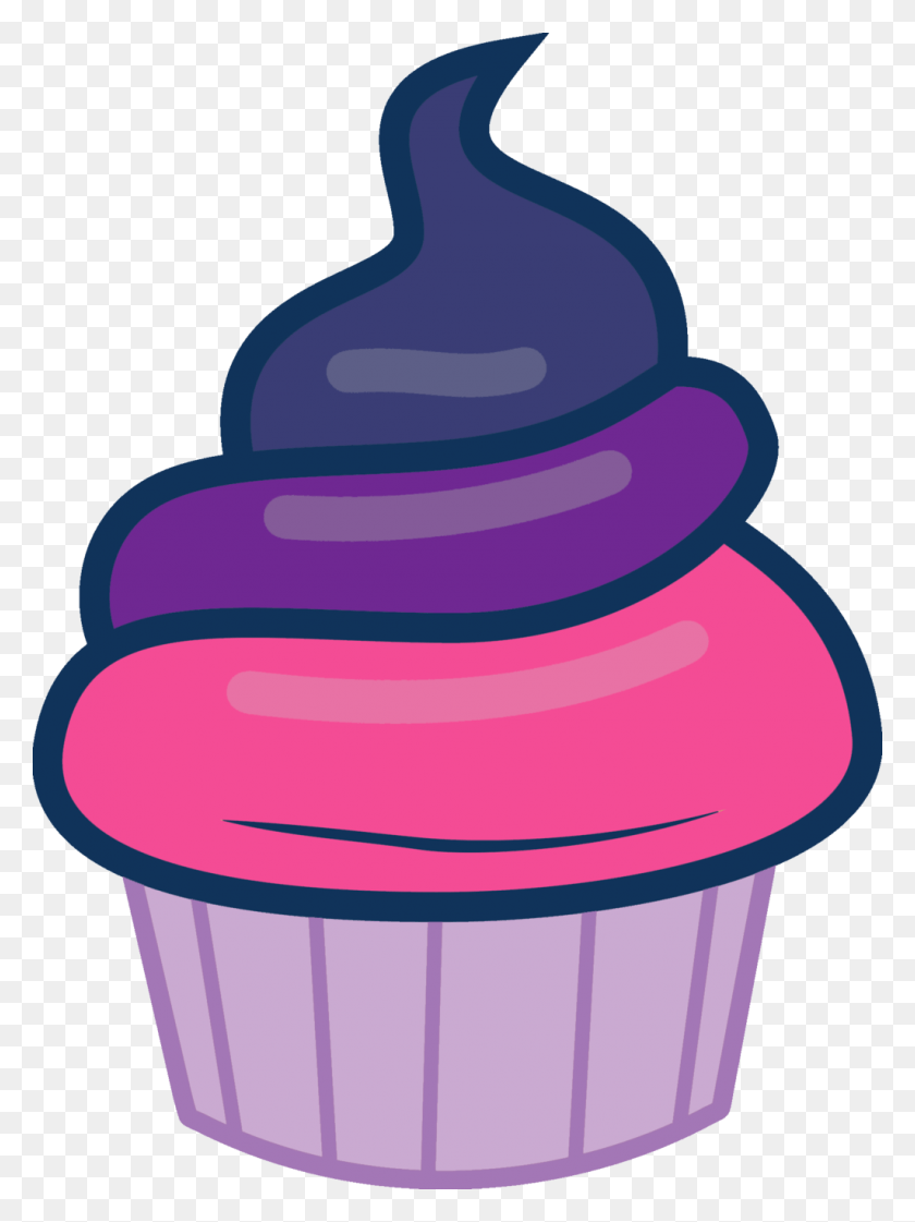 1024x1394 Twilight Sparkle Cupcake By Magicdog93 Cupcake Cupcakes Mlp Vector, Cream, Cake, Dessert HD PNG Download
