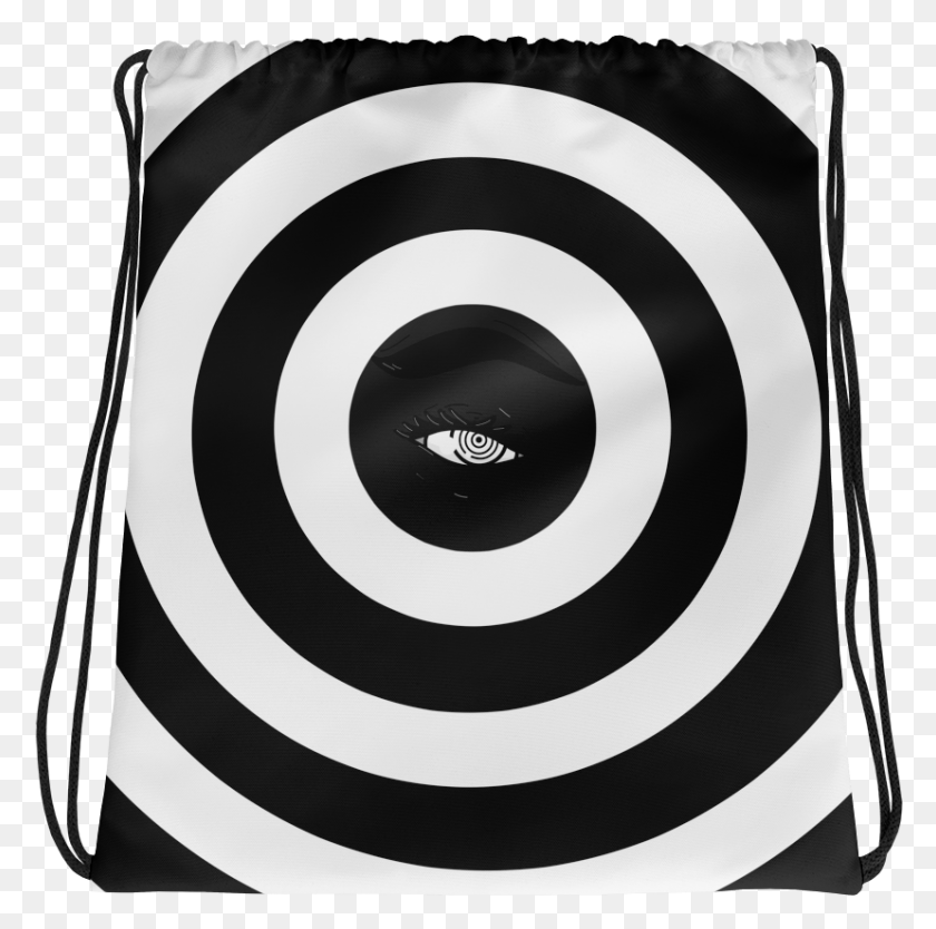 828x822 Descargar Png Twilight Zone Drawstring Bag Placa De Transito Proibido Estacionar, Pillow, Cushion, Shooting Range Hd Png