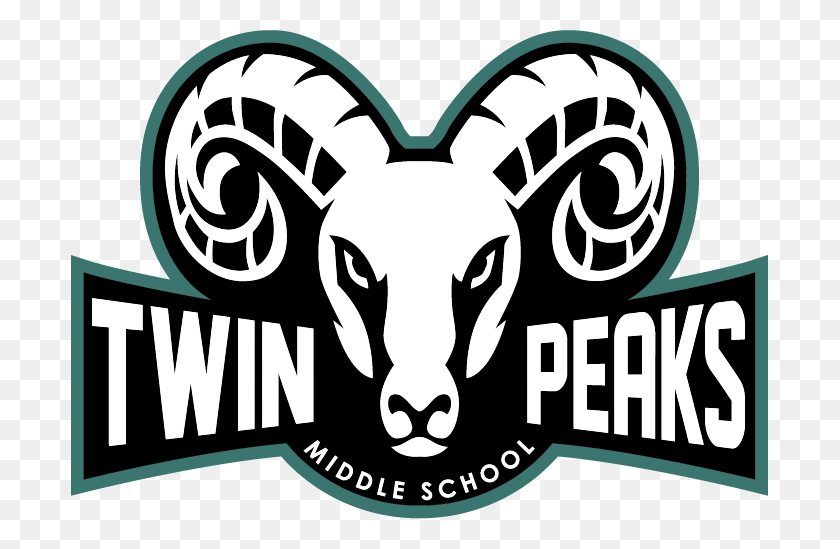 697x489 Twin Peaks Middle School, Label, Text, Symbol HD PNG Download