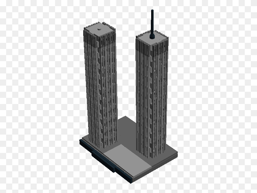 Twin Towers Skyscraper, Building, Architecture, City HD PNG Download.