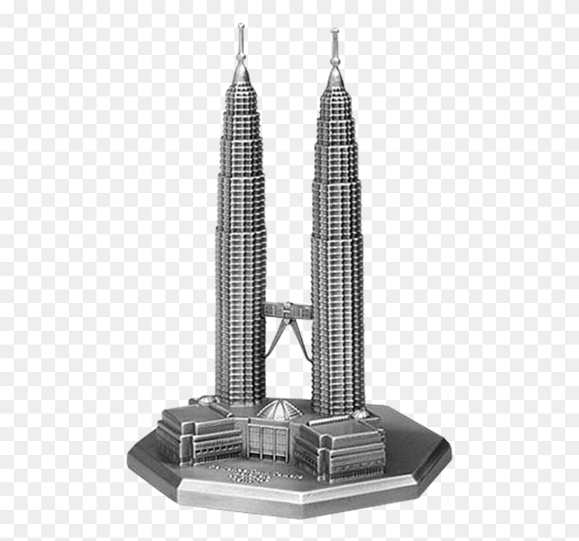 476x725 Twin Towers Twin Towers Figurine, High Rise, City, Urban HD PNG Download