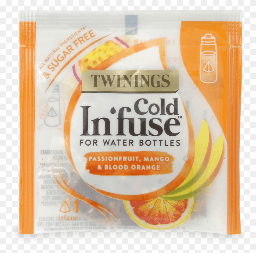 1369x1352 Twinings Infuse Passionfruit Mango Blood Orange, Растение, Еда, Текст Hd Png Скачать