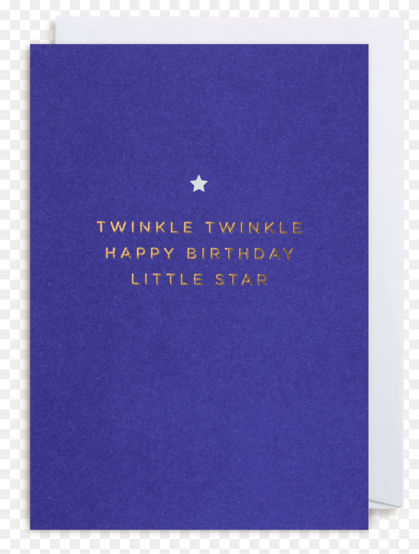 975x1313 Twinkle Twinkle Happy Birthday Card For Kids Book Cover, Book, Text, Diary HD PNG Download